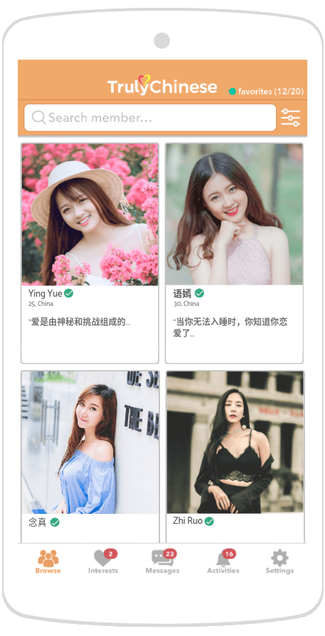 Chinese Matchmaking Find Your Chinese Match TrulyChinese